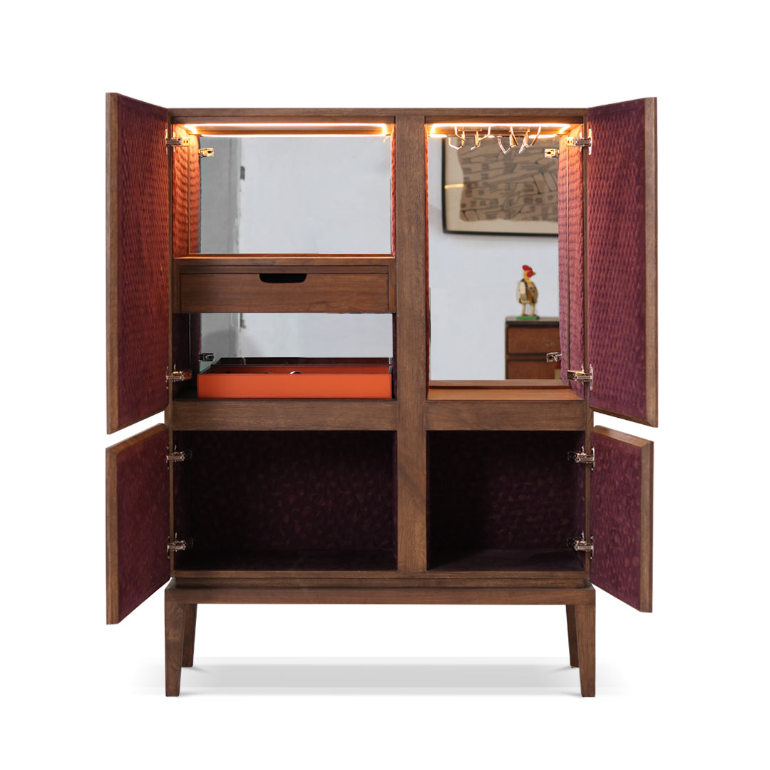 'OLD GIRGAON BAR'- BAR CABINET