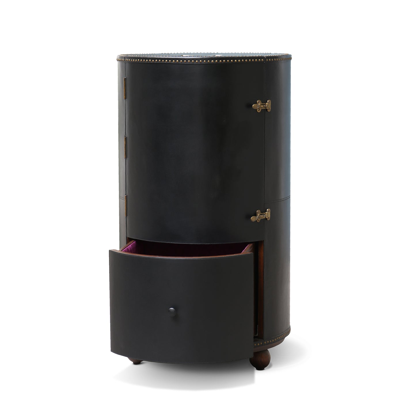 'TANK-UP' - Cylindrical  Bar Cabinet