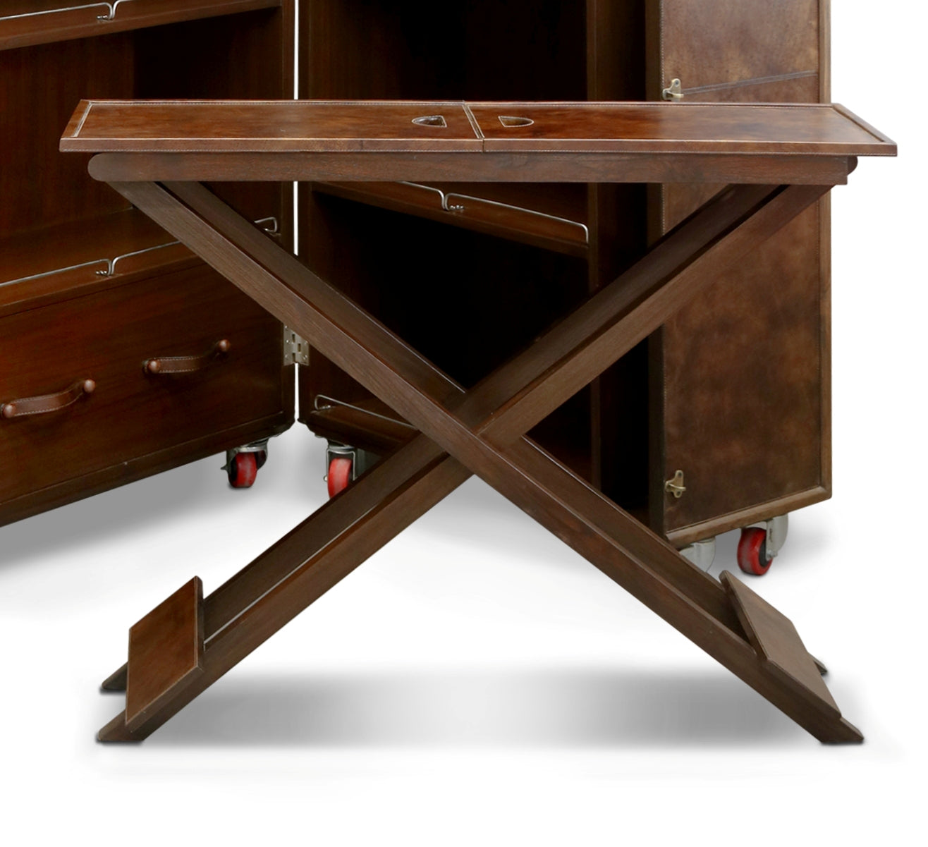 'Wardrobe Bar 04' -  Bar Cabinet on Wheels