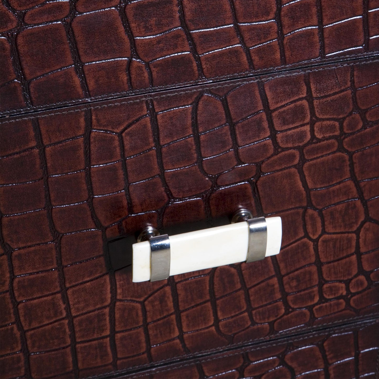 ‘CAPTAIN’s CABIN BAR’- Croc leather