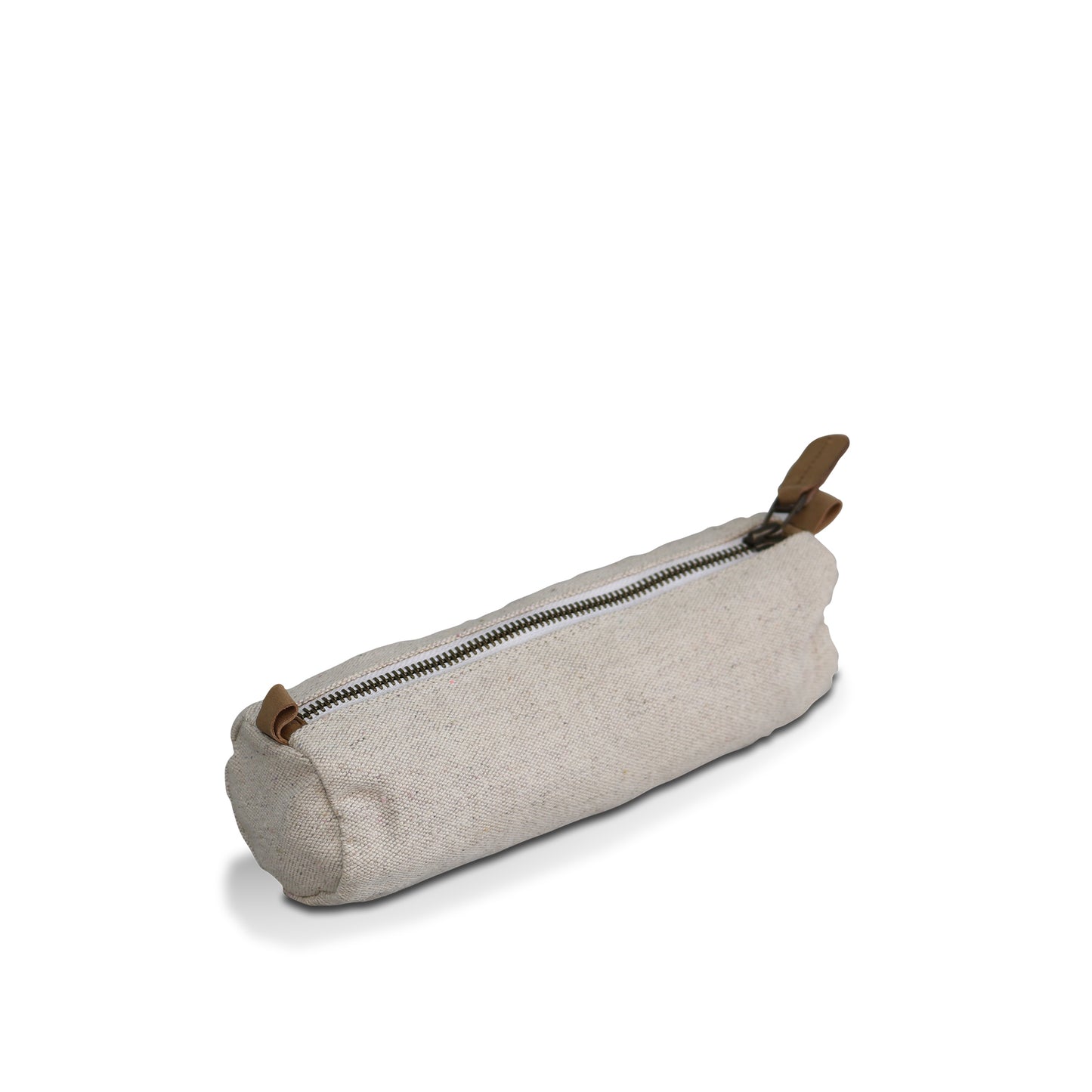 CYLINDRICAL CANVAS STATIONERY HOLDER