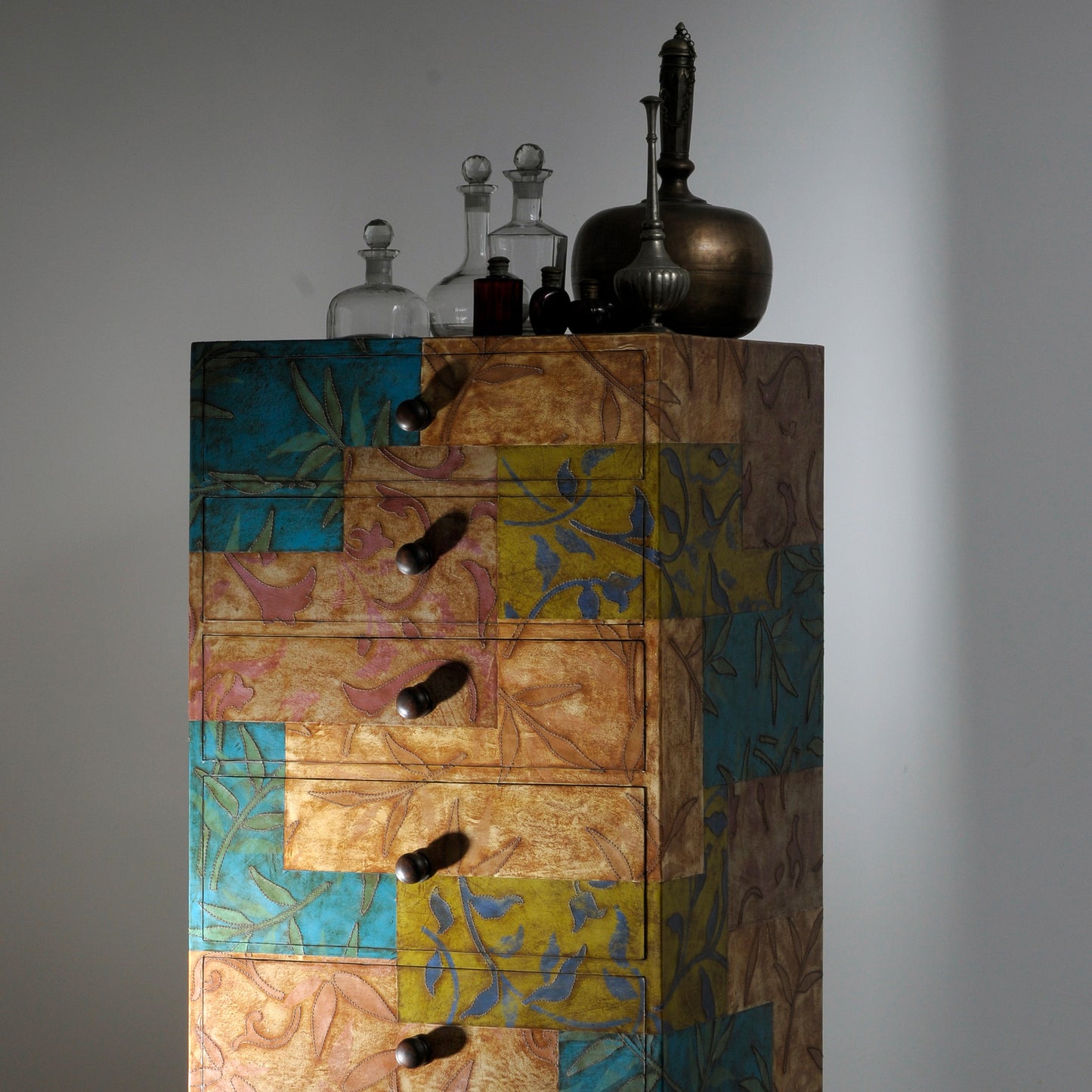 "Mehfil E' Bahar  Chest of Drawers, Tall"