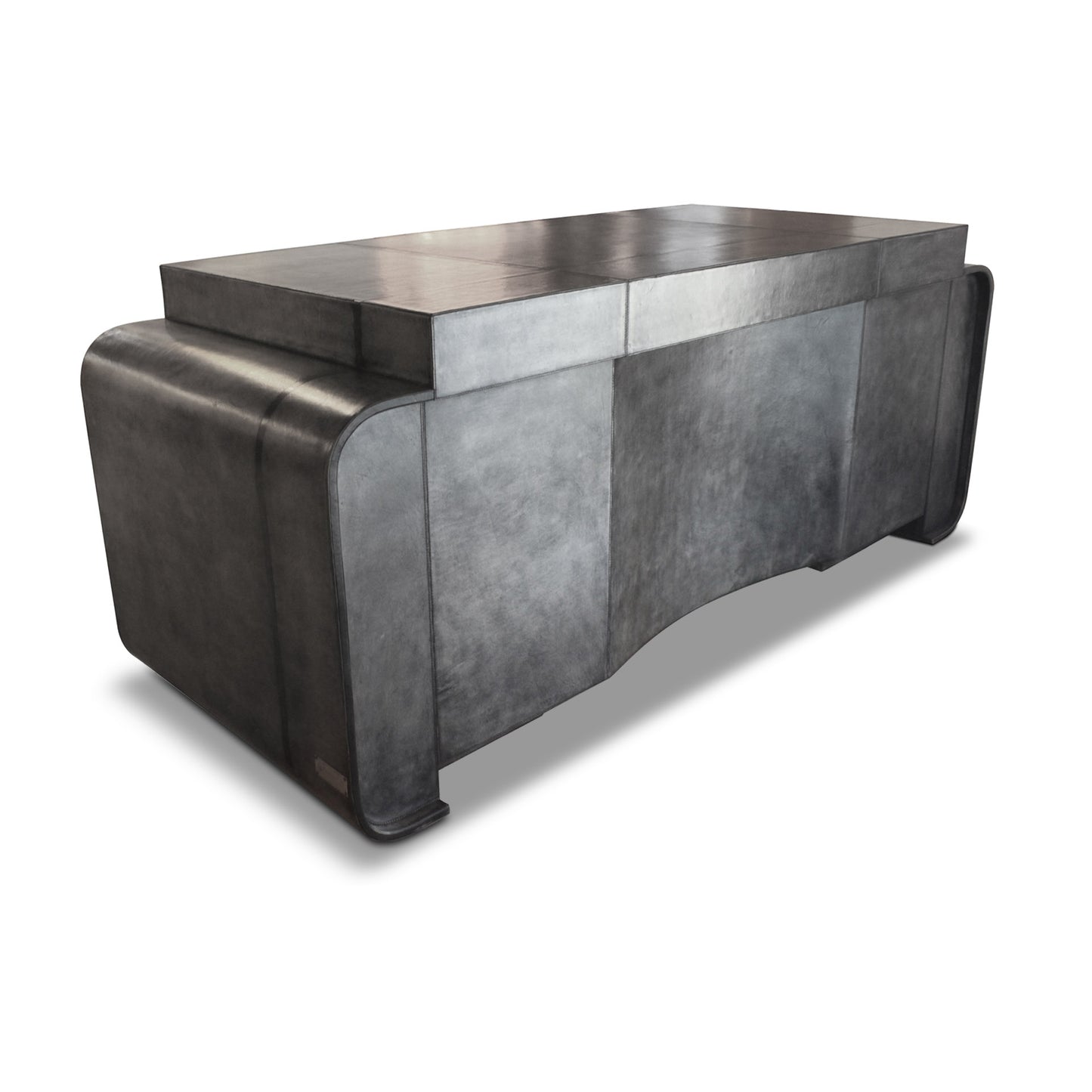 ‘YACHT CLUB DESK 01’- Antique silver