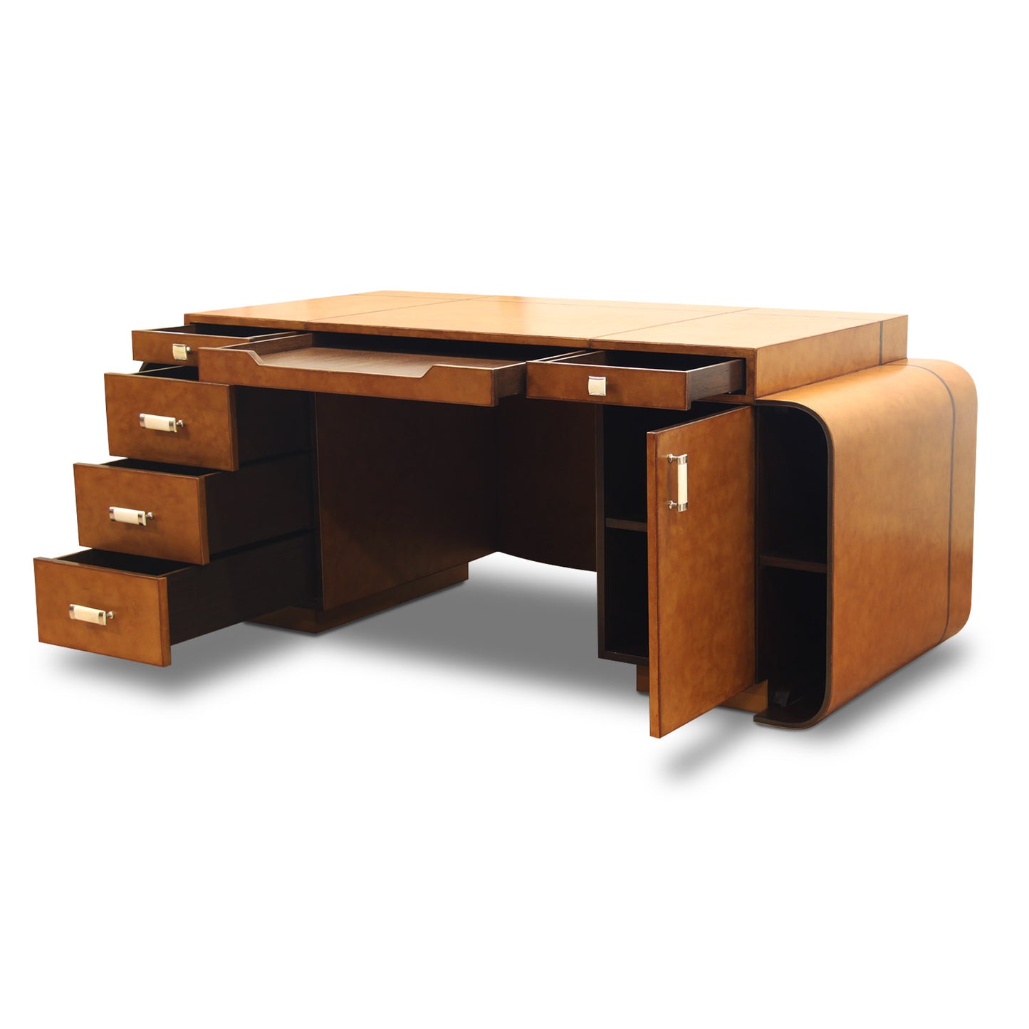 ‘YACHT CLUB DESK 01’- Antique gold