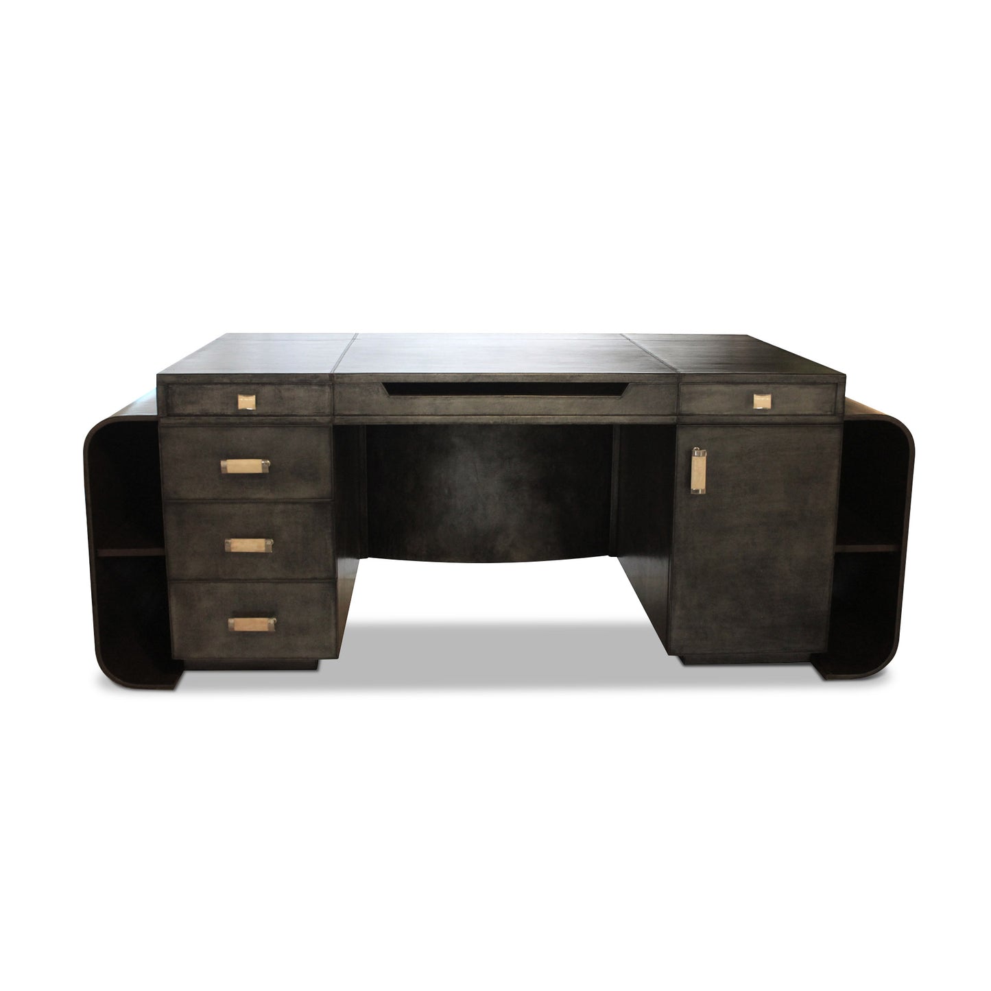 ‘YACHT CLUB DESK 01’- Antique silver