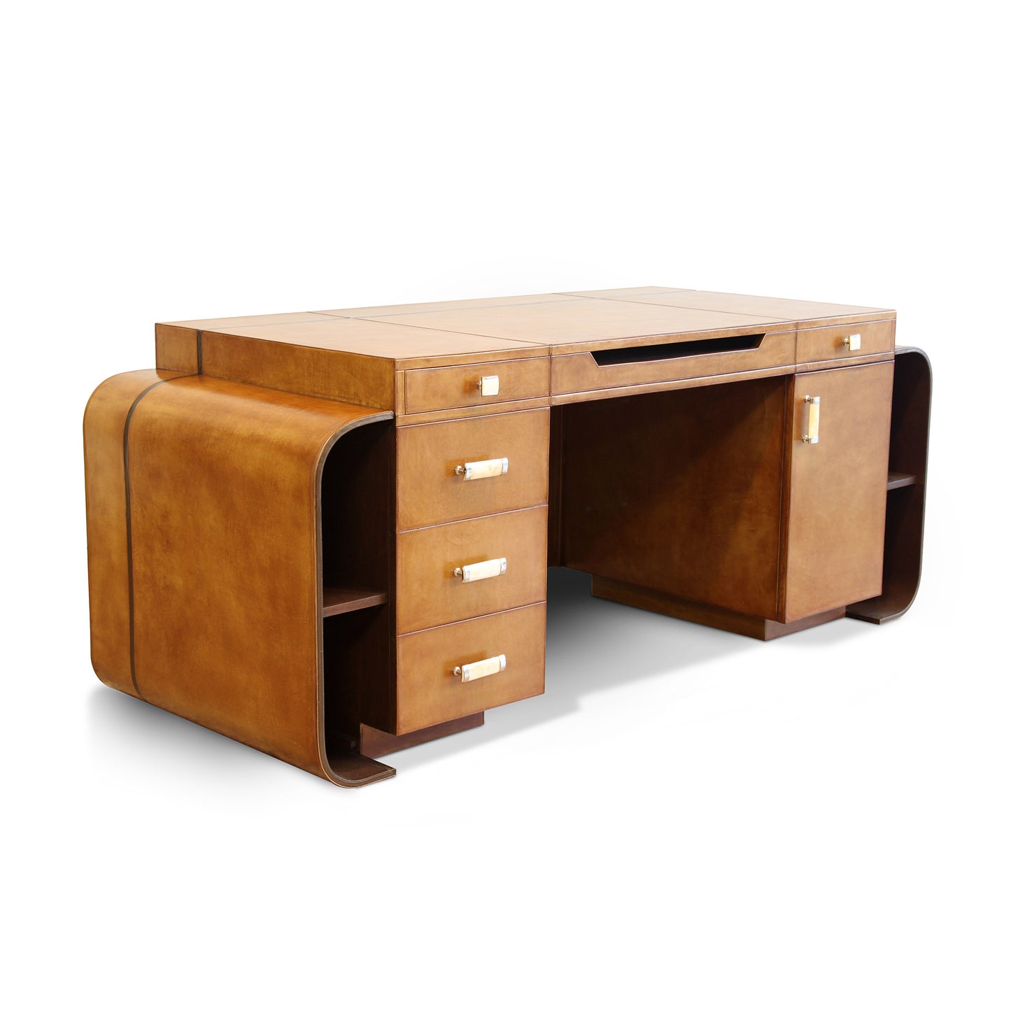 ‘YACHT CLUB DESK 01’- Antique gold