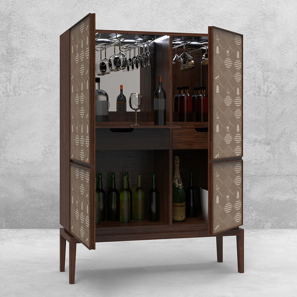'LINEAR STREET' - Bar Cabinet