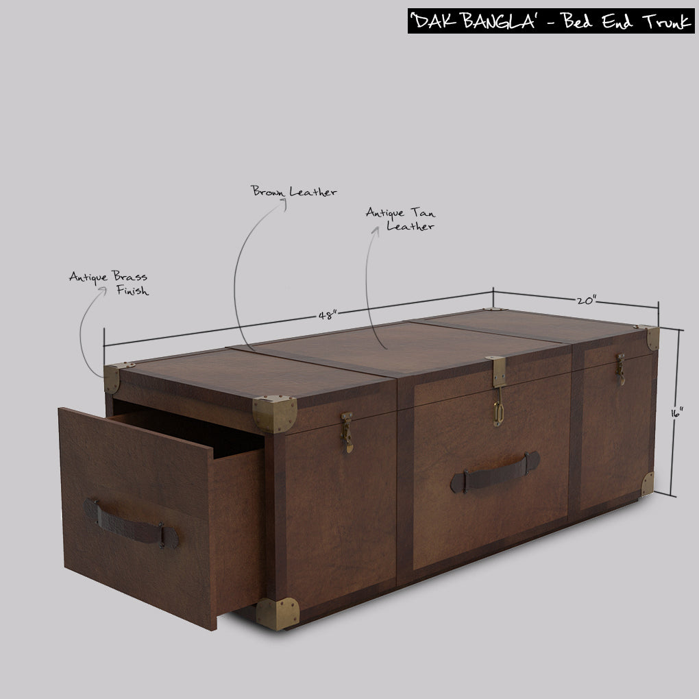 'DAK BANGLA' - Trunk Coffee Table