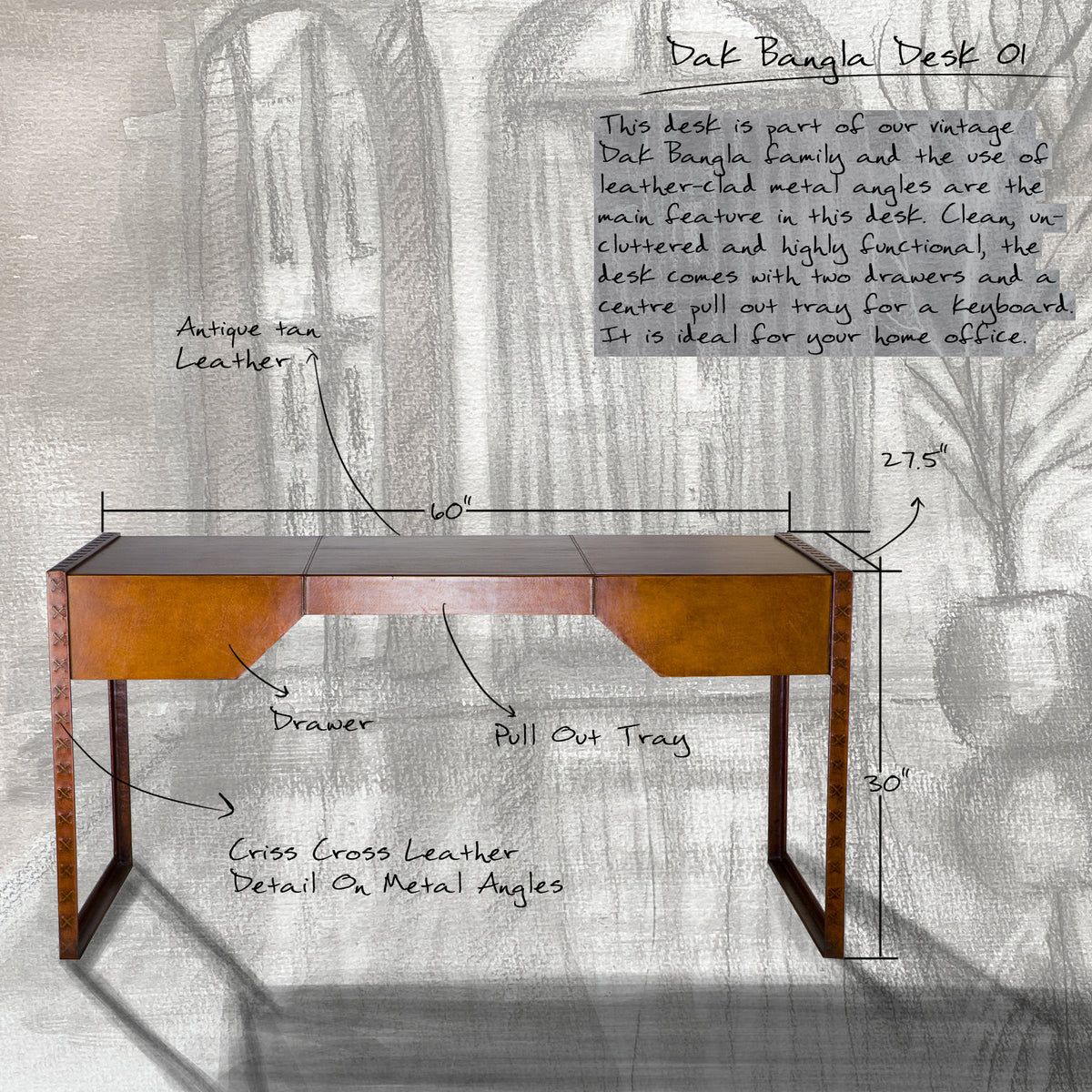 'DAK BANGLA DESK 01' Portside Cafe