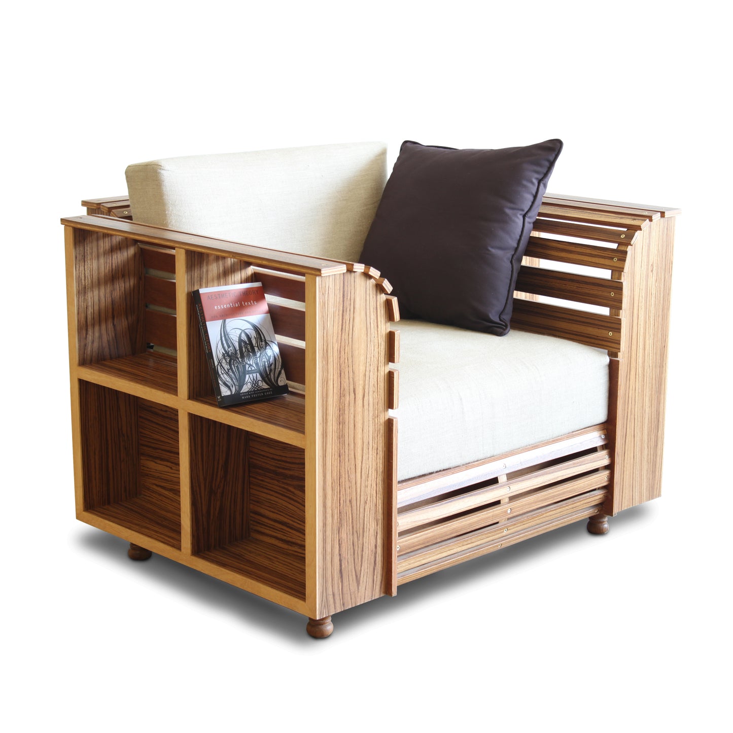 'LIBRARY SOFA' - Single Seater Sofa