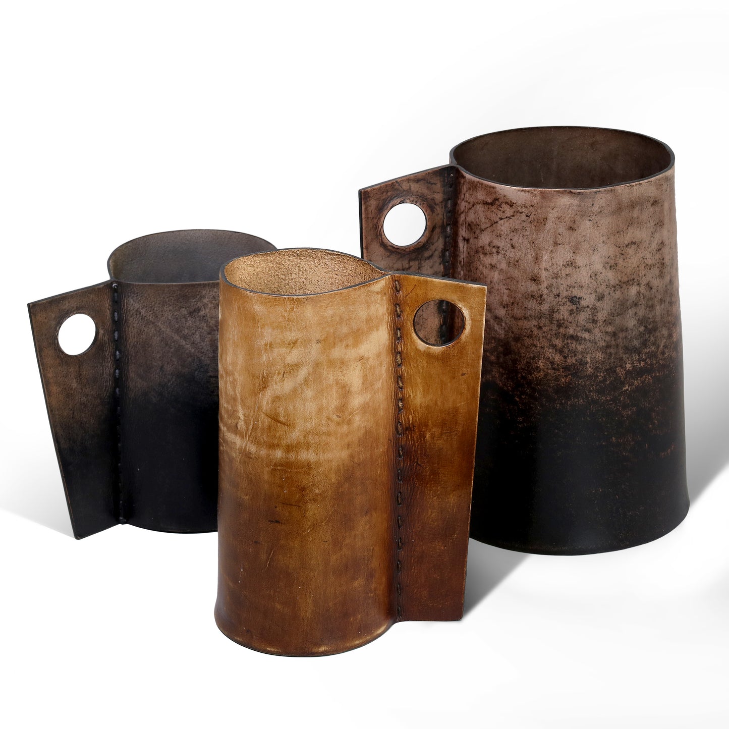 'LEATHER MUG WITH HANDLE 02'