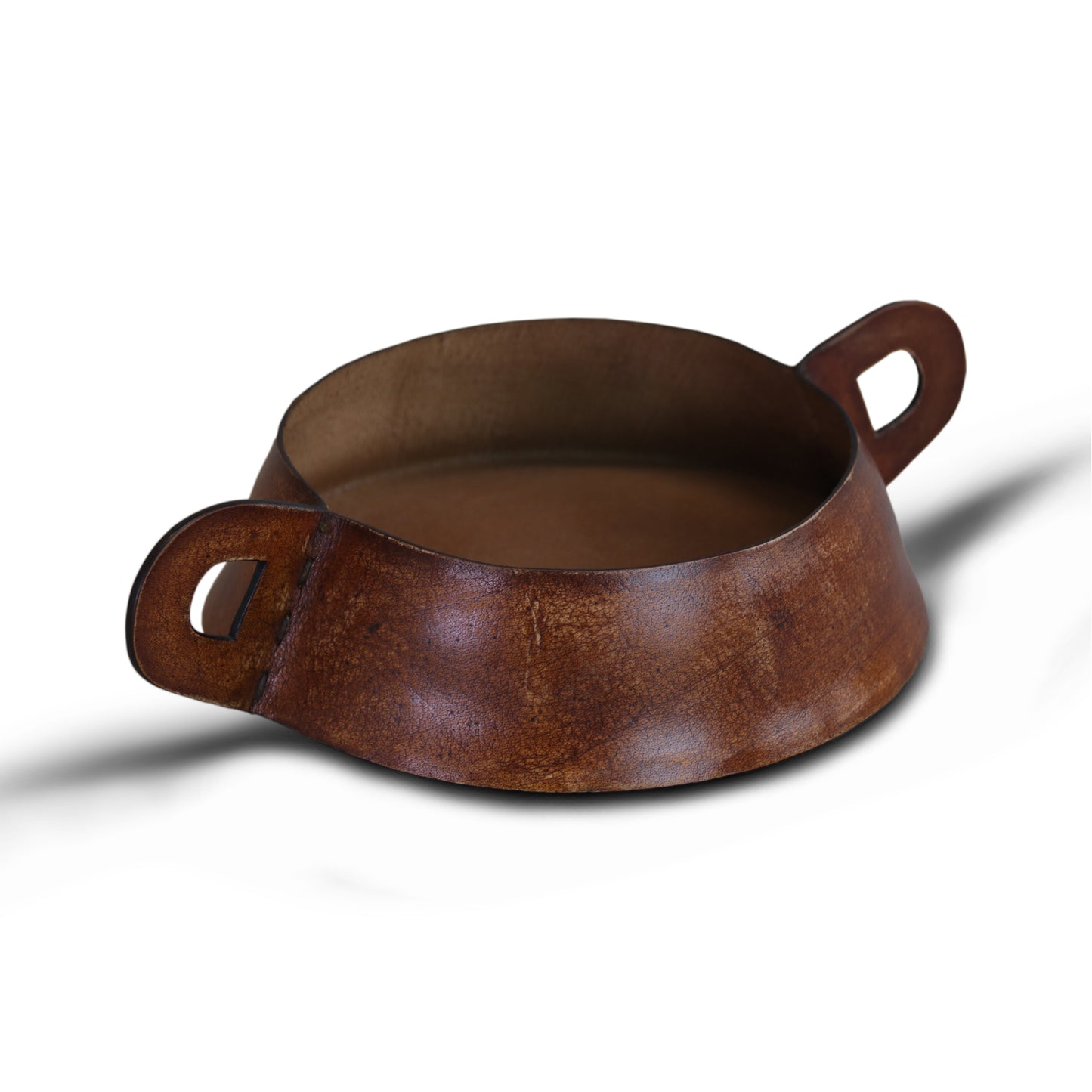 'MONKEY URN 01' -   (Tan Leather)