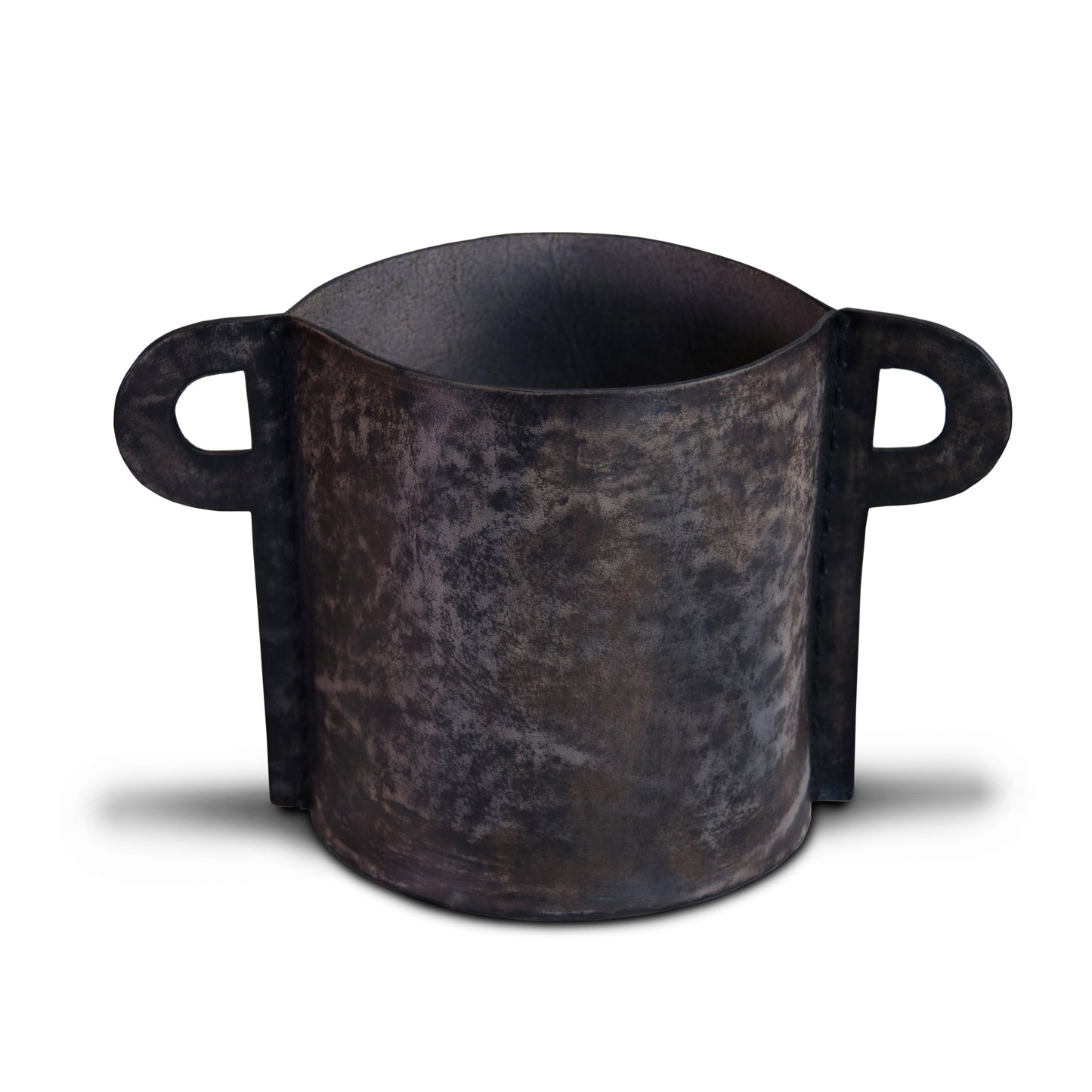 'MONKEY URN 02' -    (Grey Leather)