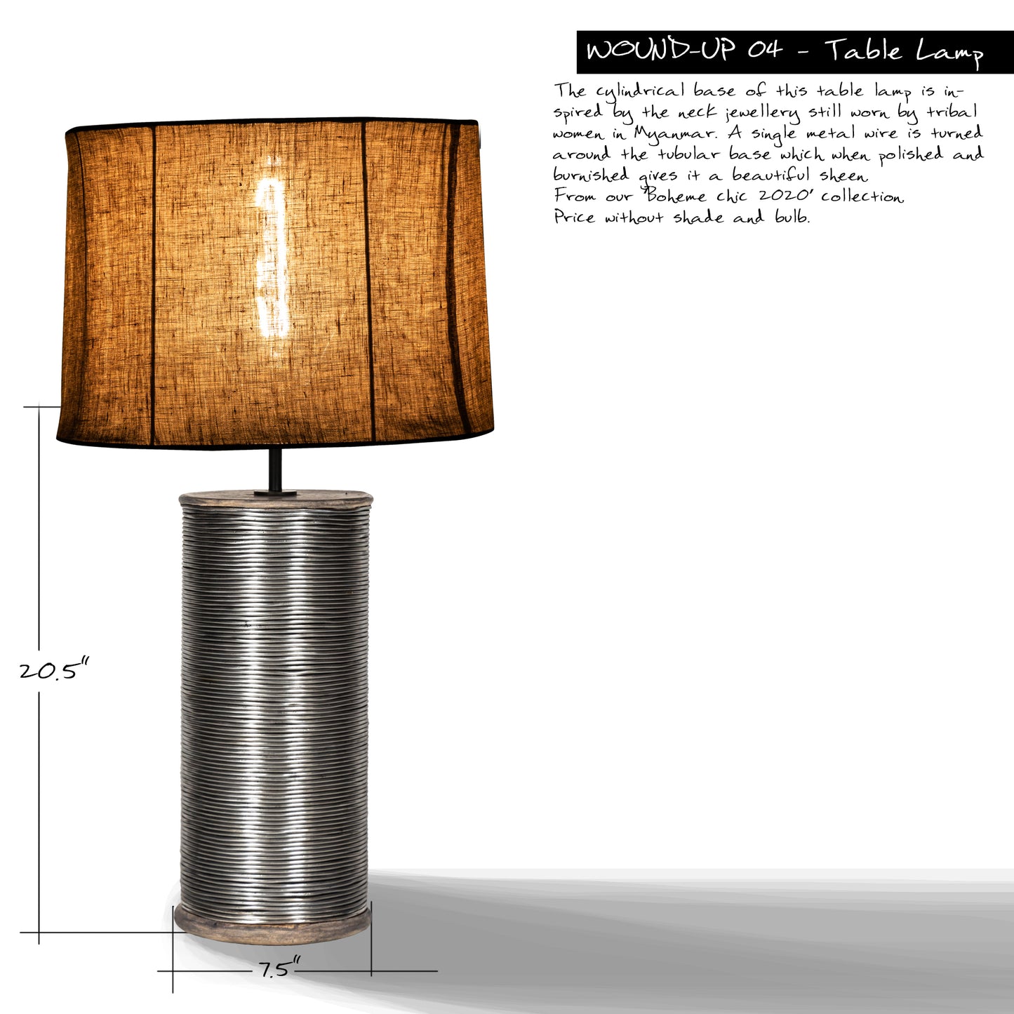 'KAYAN-04' - Table Lamp