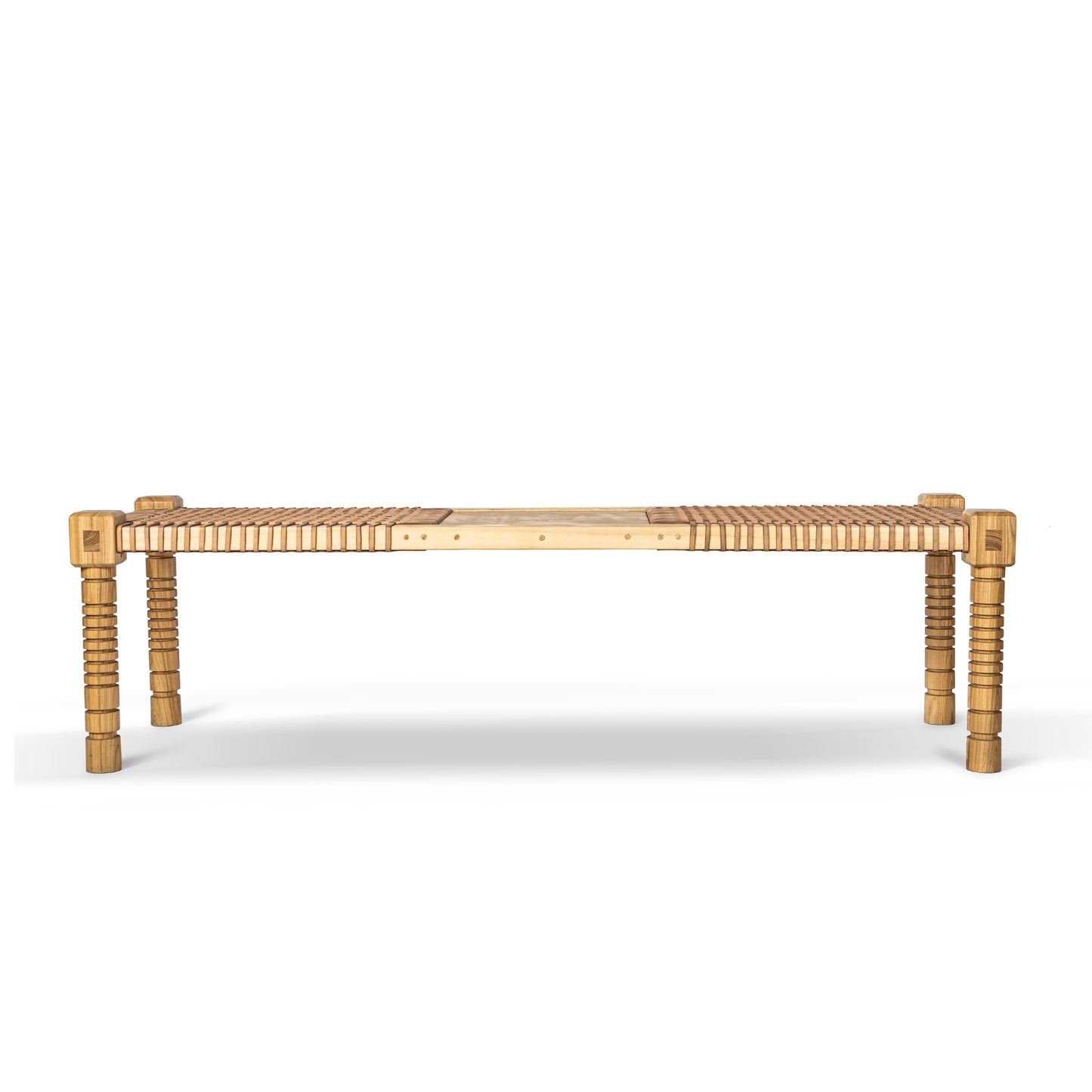 'CHARPAI WOVEN BENCH'