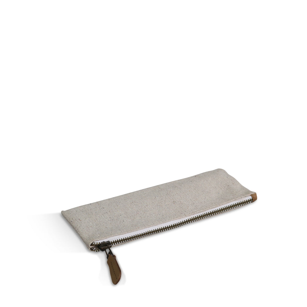 
                      
                        CANVAS FLAT PENCIL POUCH
                      
                    