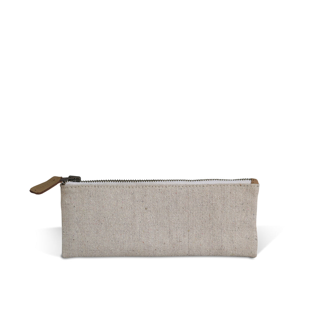 
                      
                        CANVAS FLAT PENCIL POUCH
                      
                    