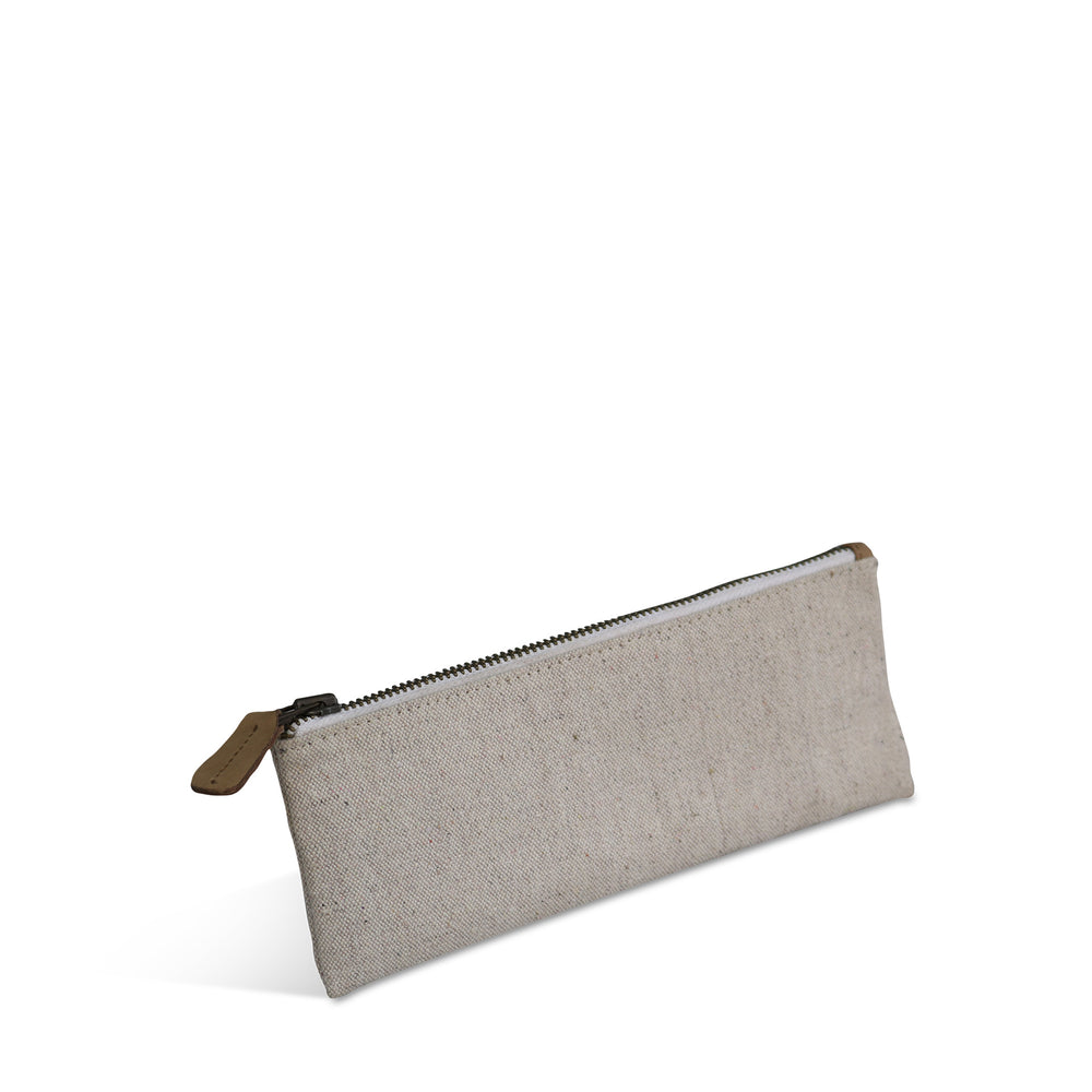 
                      
                        CANVAS FLAT PENCIL POUCH
                      
                    