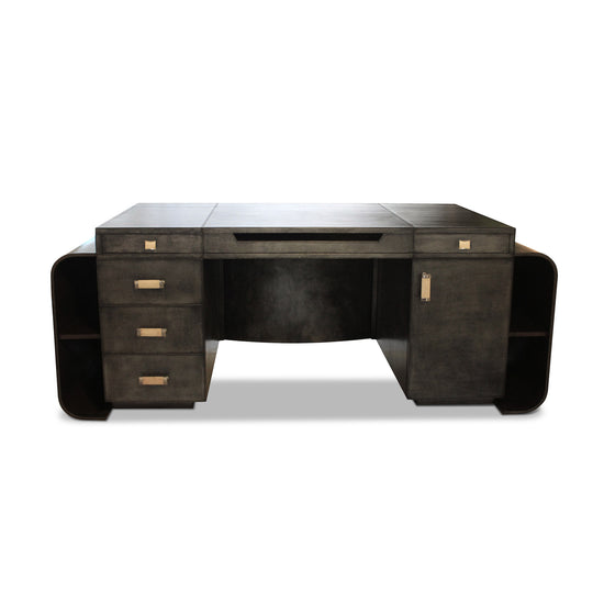 ‘YACHT CLUB DESK 01’- Antique silver