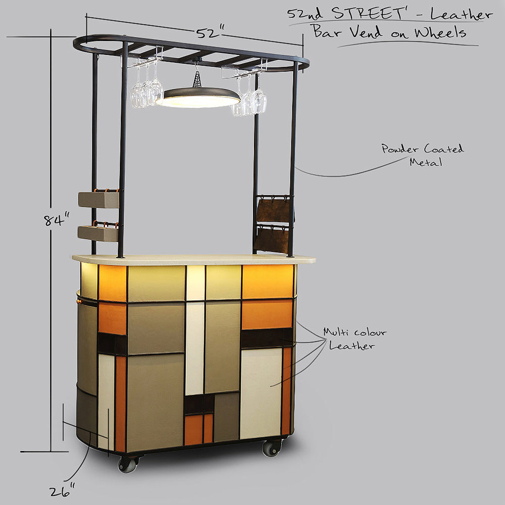 
                      
                        52nd STREET' - Leather Bar Vend on Wheels
                      
                    