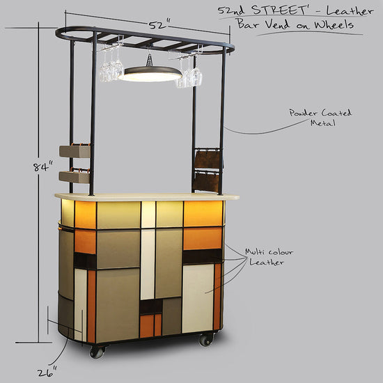 52nd STREET' - Leather Bar Vend on Wheels
