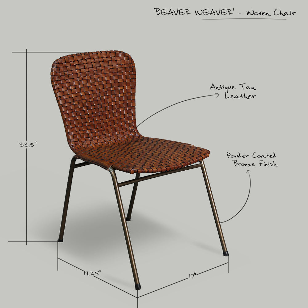 'BEAVER WEAVER' - Woven Chair