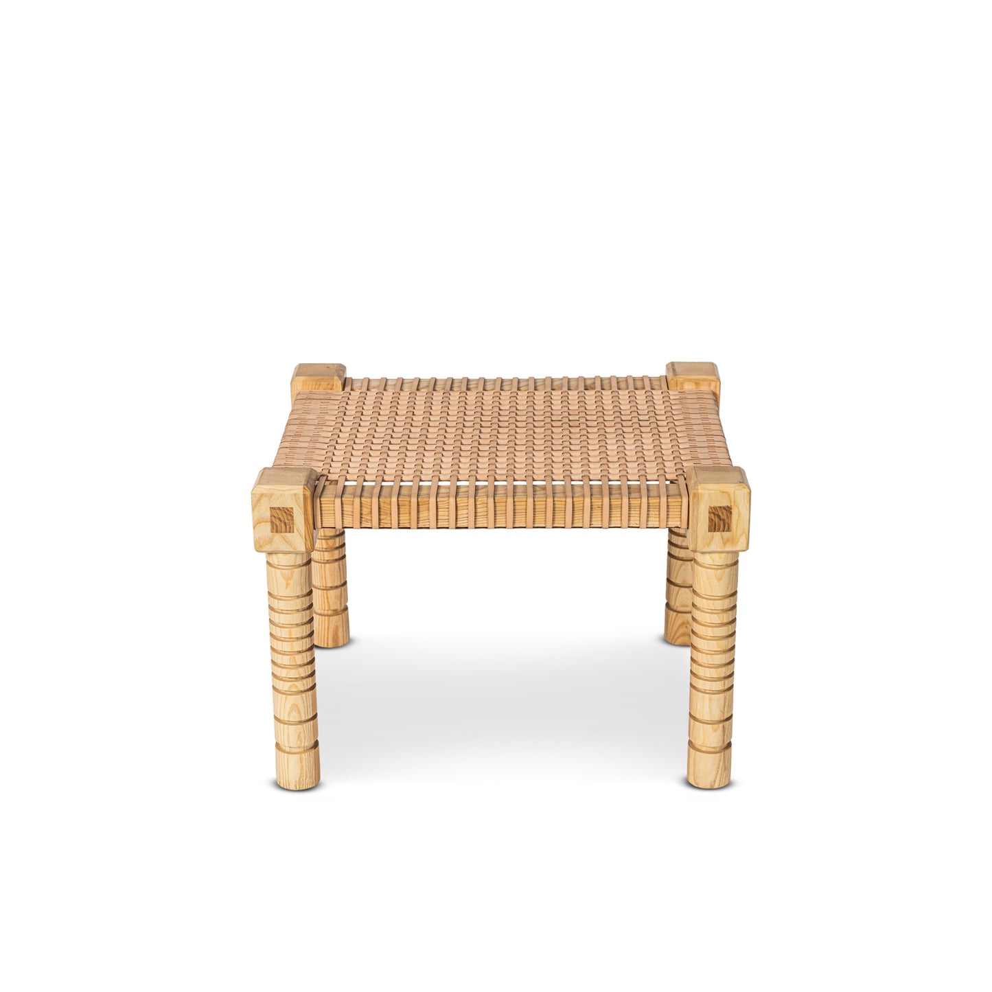 'CHARPAI WOVEN STOOL'