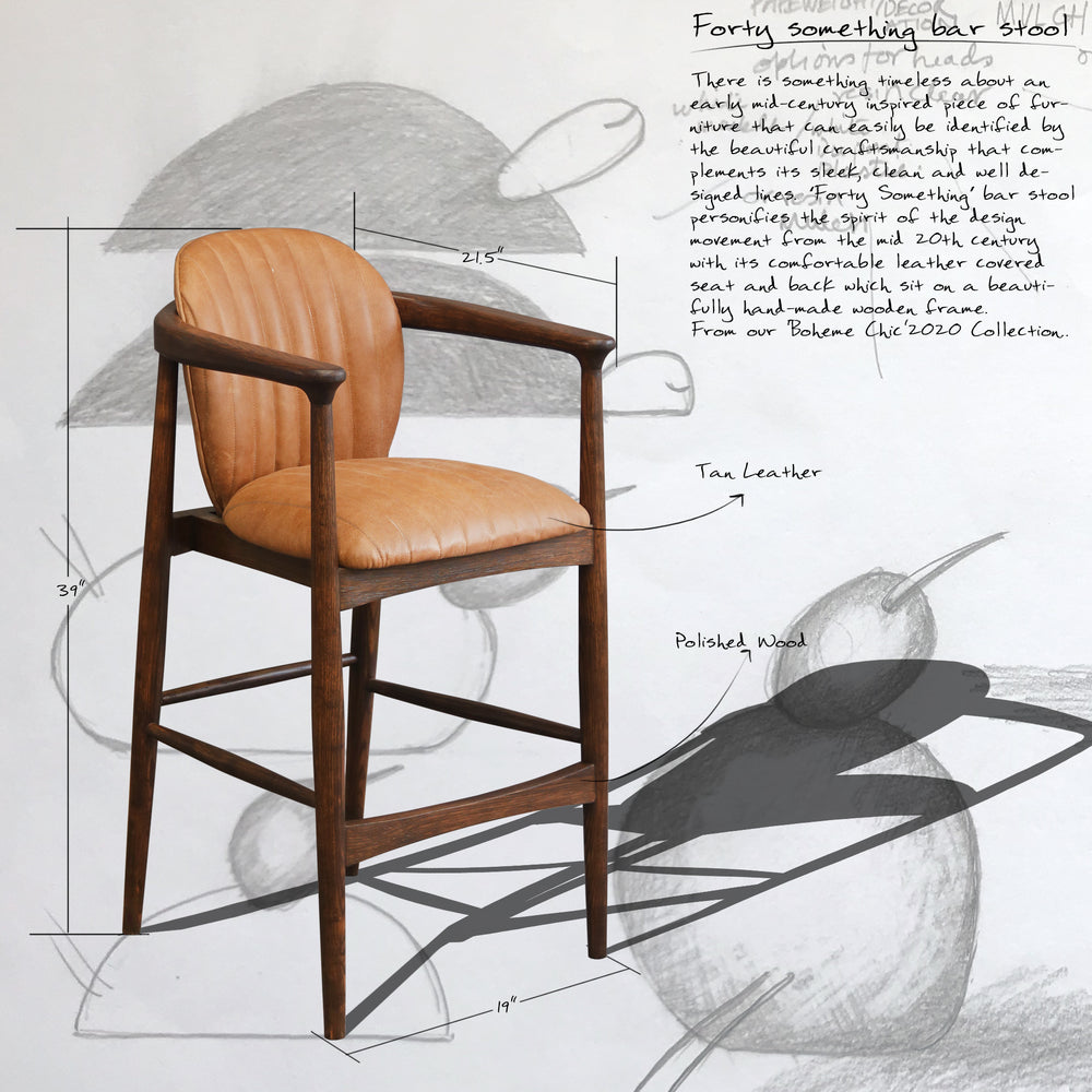 'FORTY SOMETHING' - Bar Stool