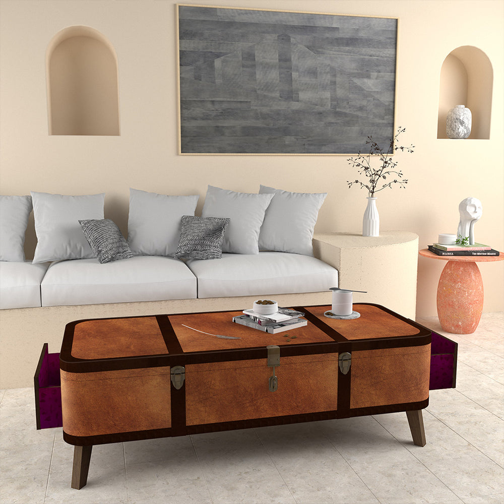 
                      
                        TROUSSEAU' - Trunk Coffee Table
                      
                    