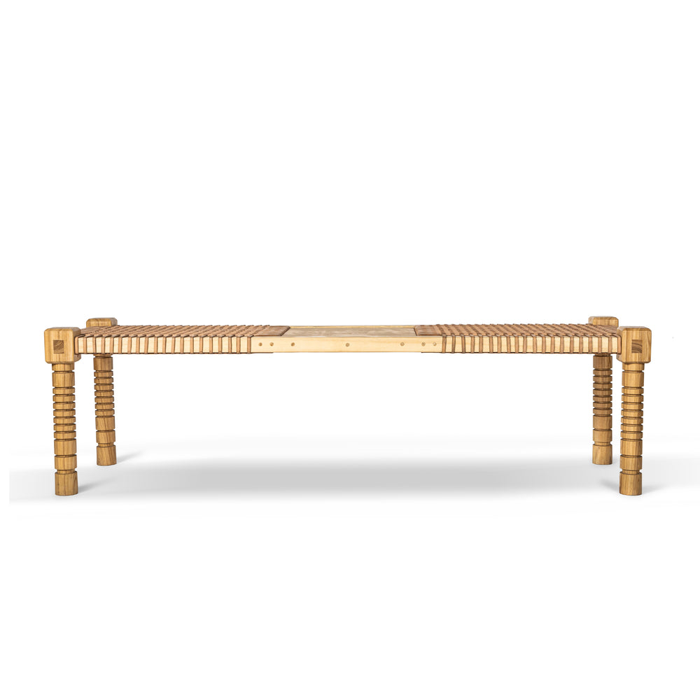 
                      
                        'CHARPAI WOVEN BENCH'
                      
                    