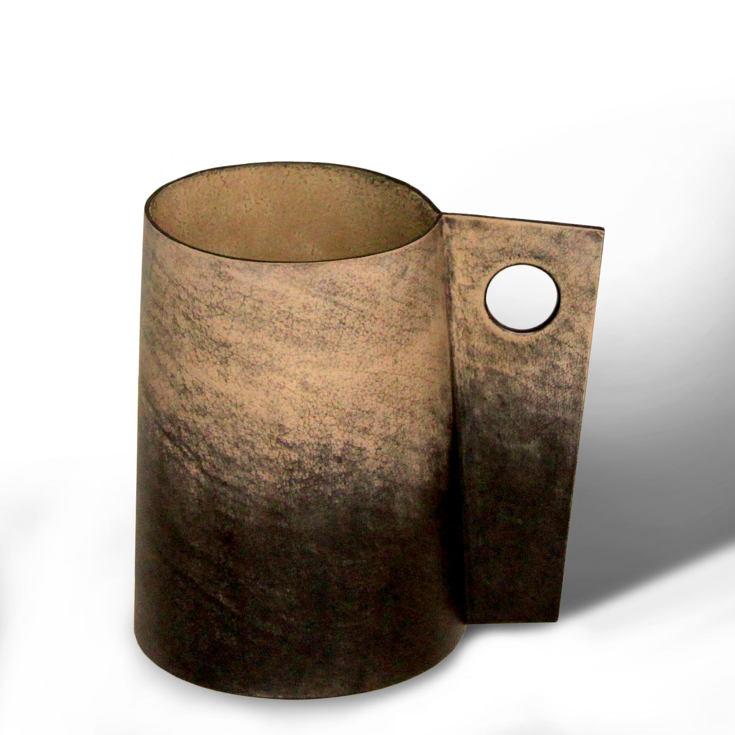 'LEATHER MUG WITH HANDLE 03'