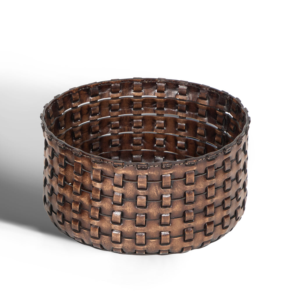 
                      
                        'LEATHER WOVEN TOKRI 03'
                      
                    